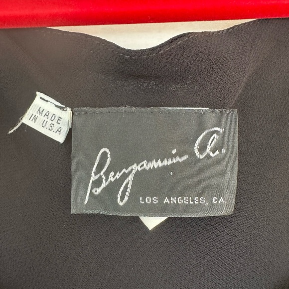 Benjamin A. Long Black Dress - Picture 4 of 6